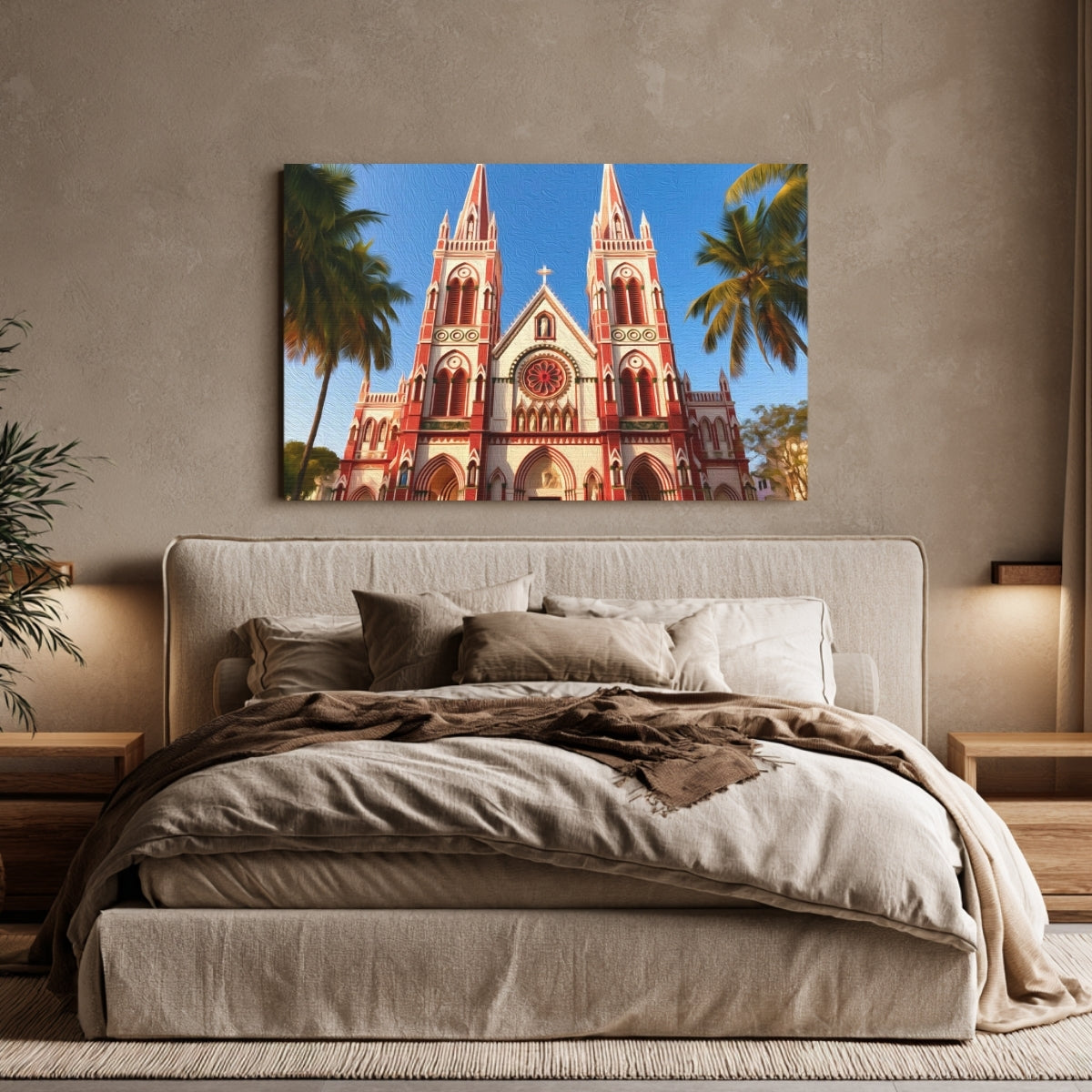 Basilica of the Sacred Heart — Pondicherry, India, view 4