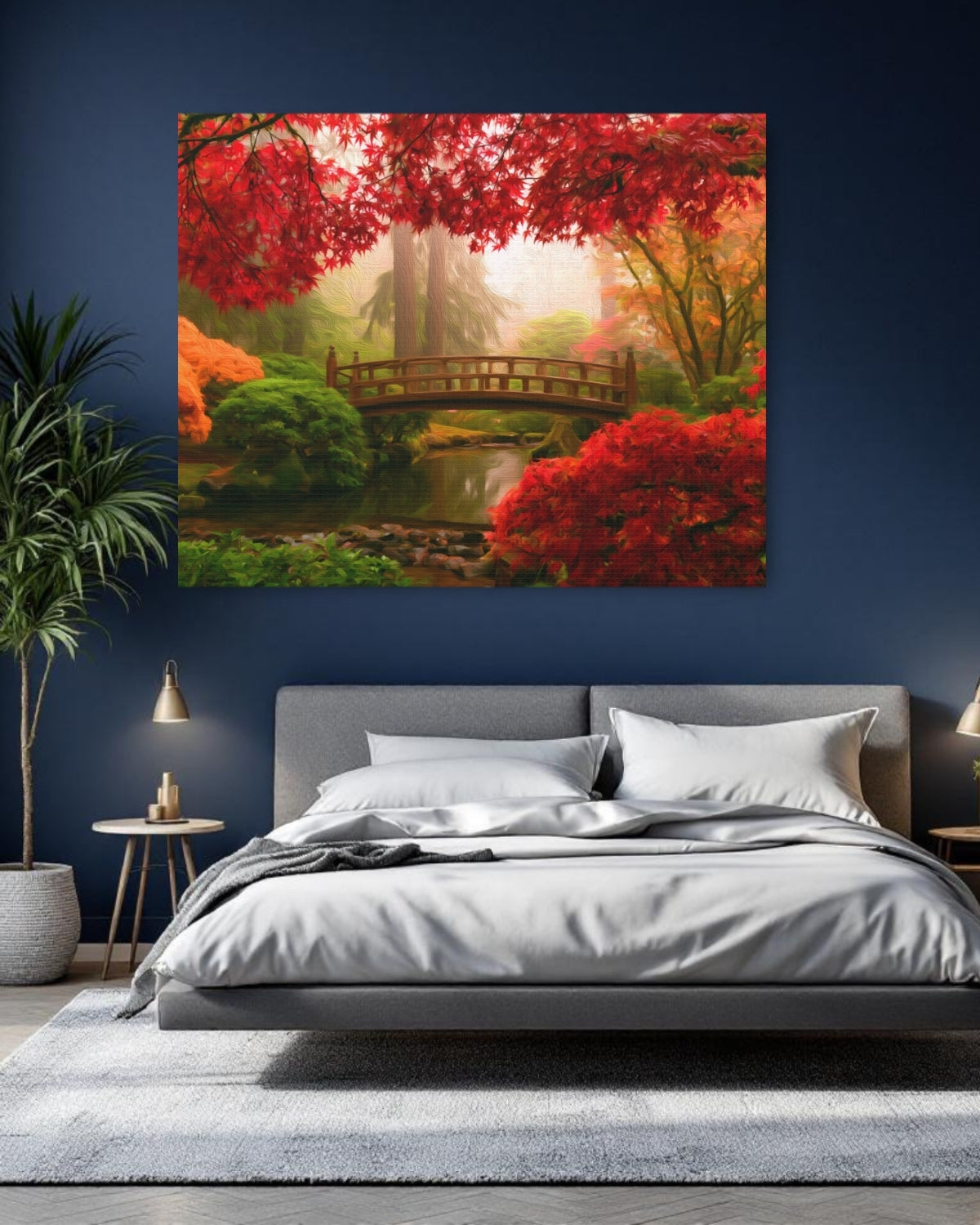 Portland Japanese Garden Bridge — Portland, Oregon, study 1