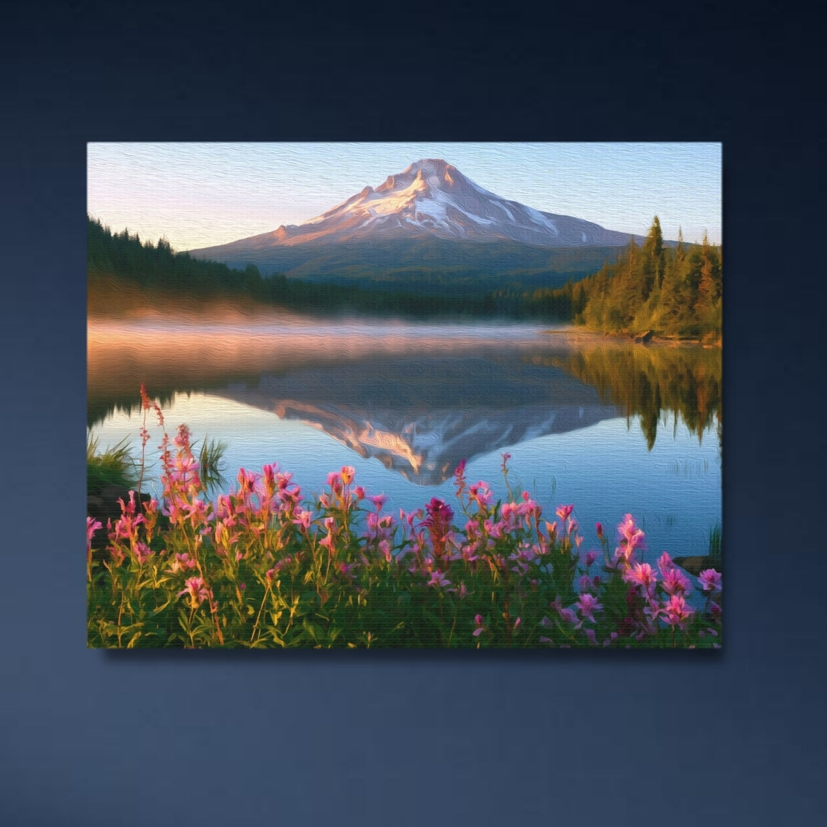 Mount Hood Trillium Lake — Portland, Oregon, close-up detail