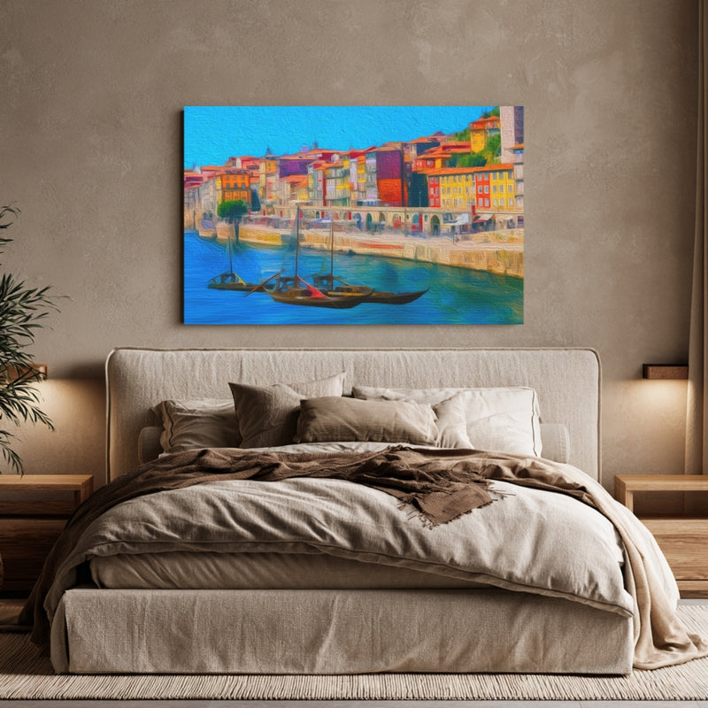 Ribeira Waterfront & Rabelo Boats — Porto, Portugal, view 6