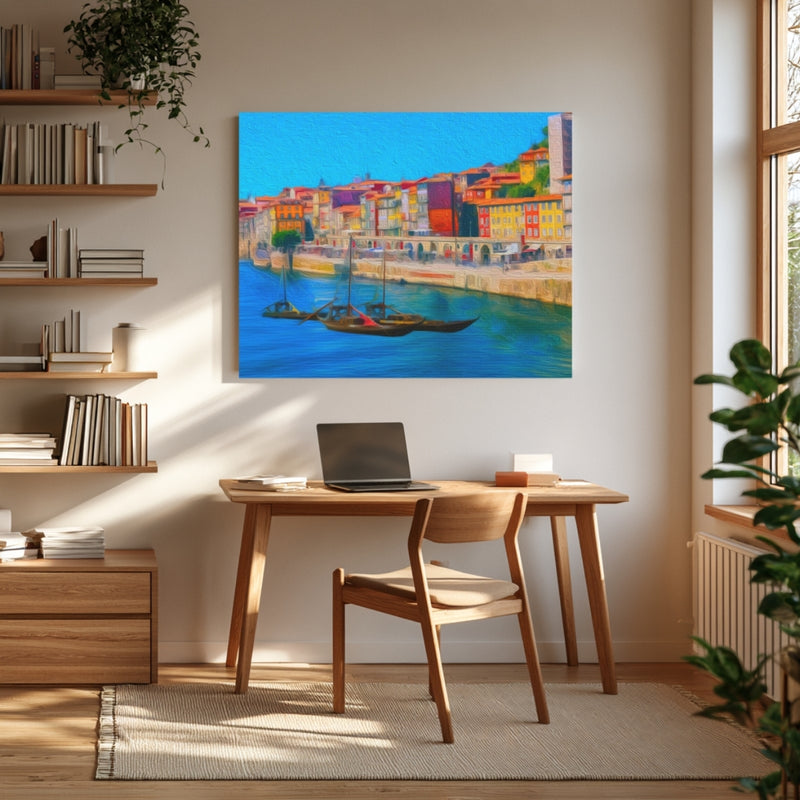 Ribeira Waterfront & Rabelo Boats — Porto, Portugal, view 4