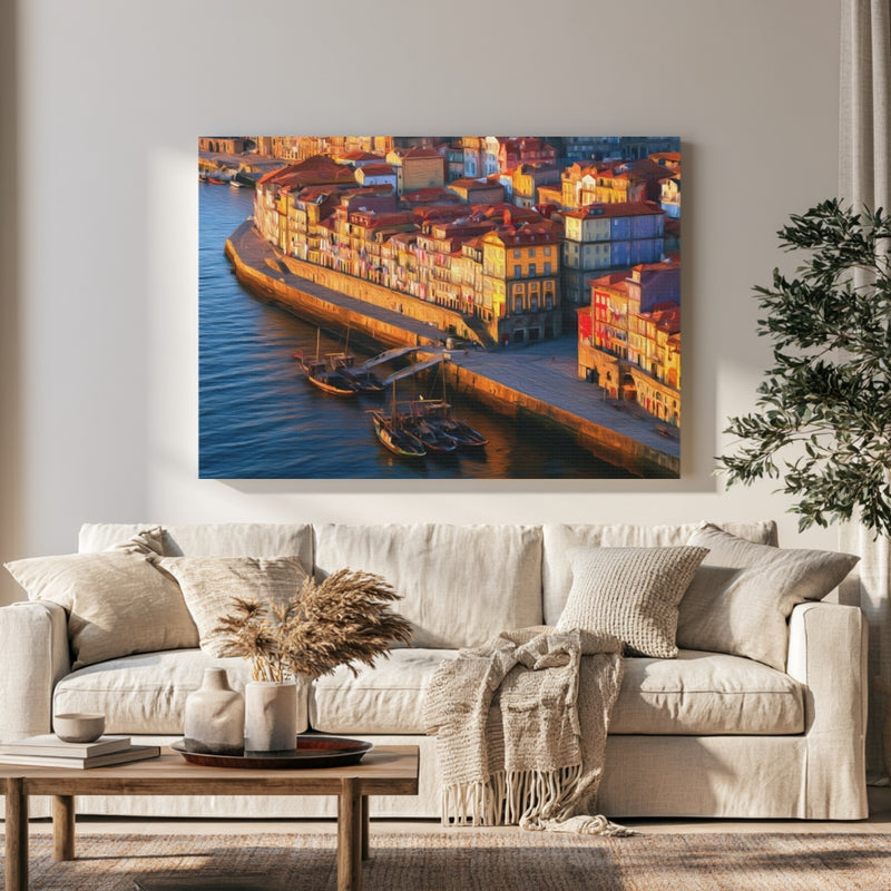 Ribeira Riverside Historic District — Porto Ribeira, Portugal, view 1