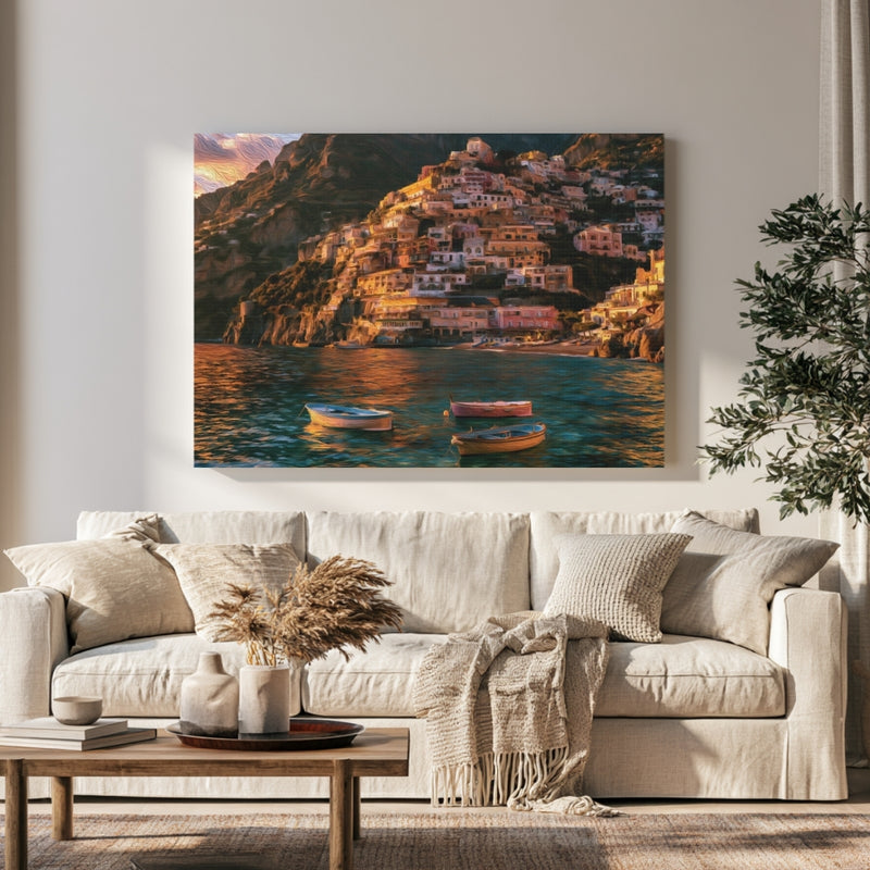 Positano Cliffside Village Waterfront — Positano, Italy, view 1