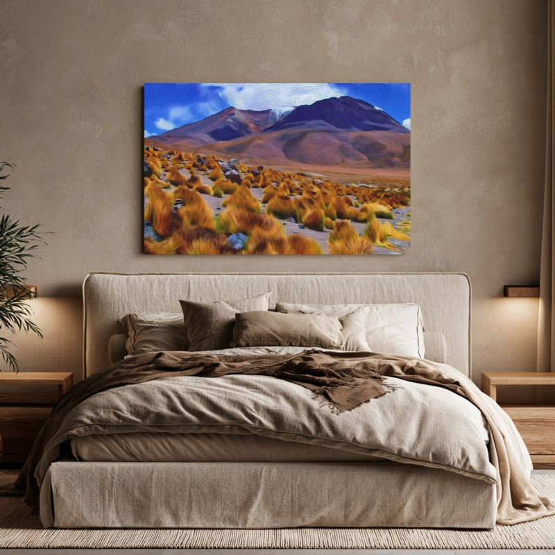 Andean Highland Desert Landscape — Potosi, Bolivia, view 6