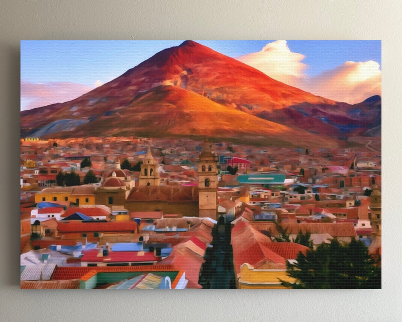 Potosi Cerro Rico Overlook — Potosi, Bolivia