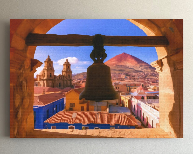 Potosi Bell Tower Cathedral View — Potosi, Bolivia