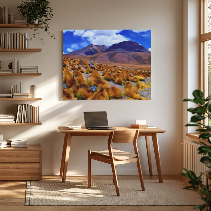 Andean Highland Desert Landscape — Potosi, Bolivia, view 4