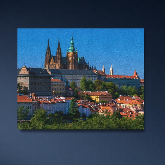 Prague, Czech Republic | Prague Castle Saint Vitus Cathedral | Original Series Gallery Canvas