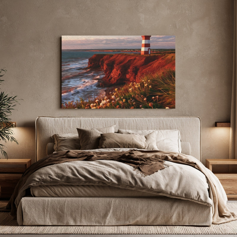 West Point Lighthouse Red Cliffs — Prince Edward Island, Canada, view 6