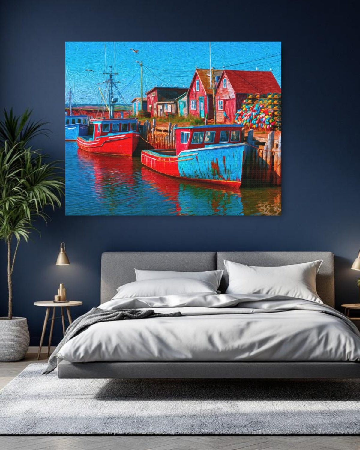 Malpeque Harbour Fishing Wharf — Prince Edward Island, Canada Study No. 1