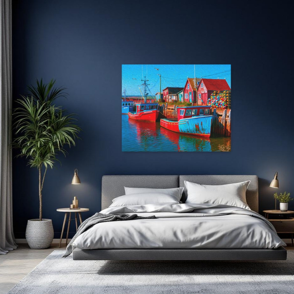 Malpeque Harbour Fishing Wharf — Prince Edward Island, Canada Study No. 2
