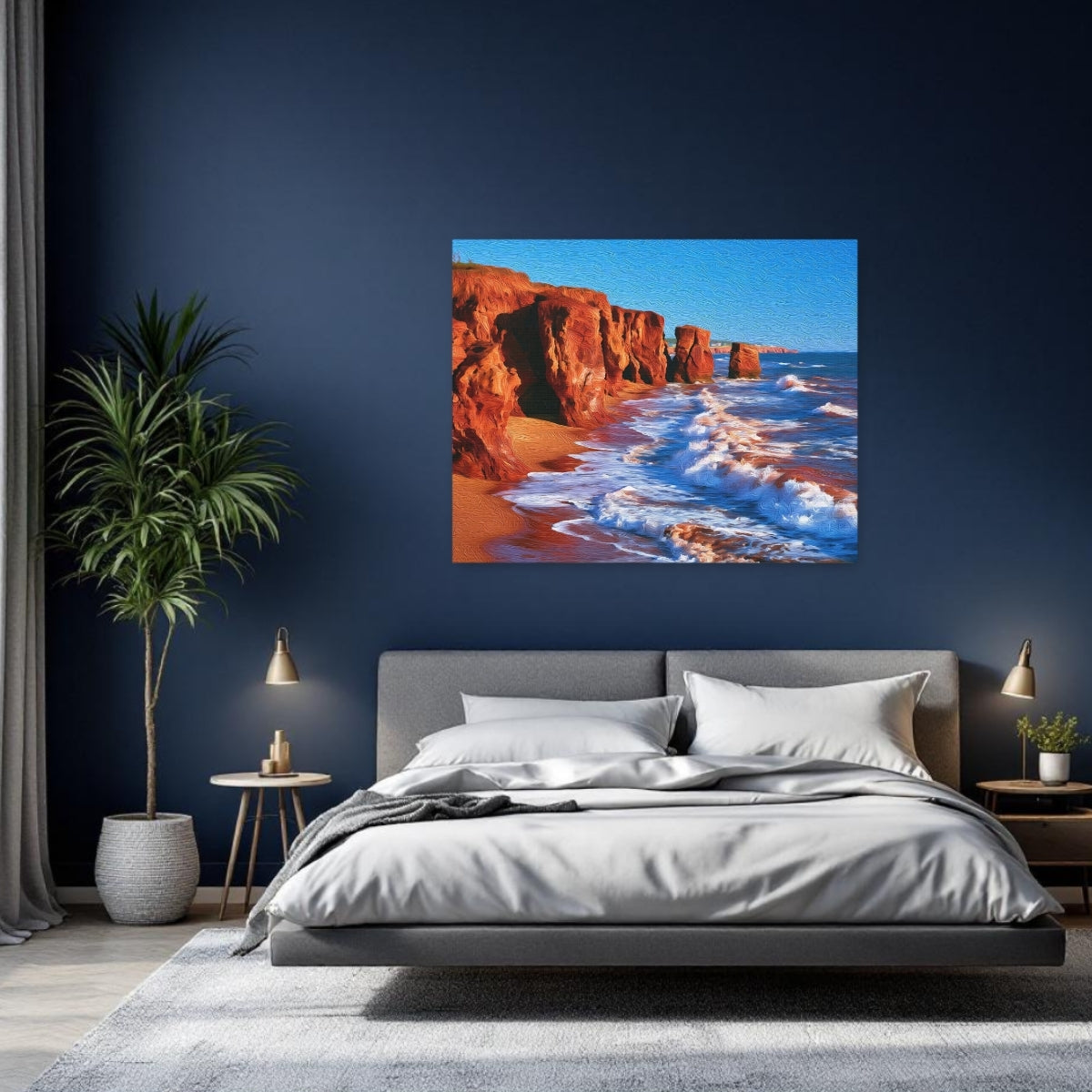 Red Rock Coastal Cliffs PEI — Prince Edward Island, Canada Study No. 2