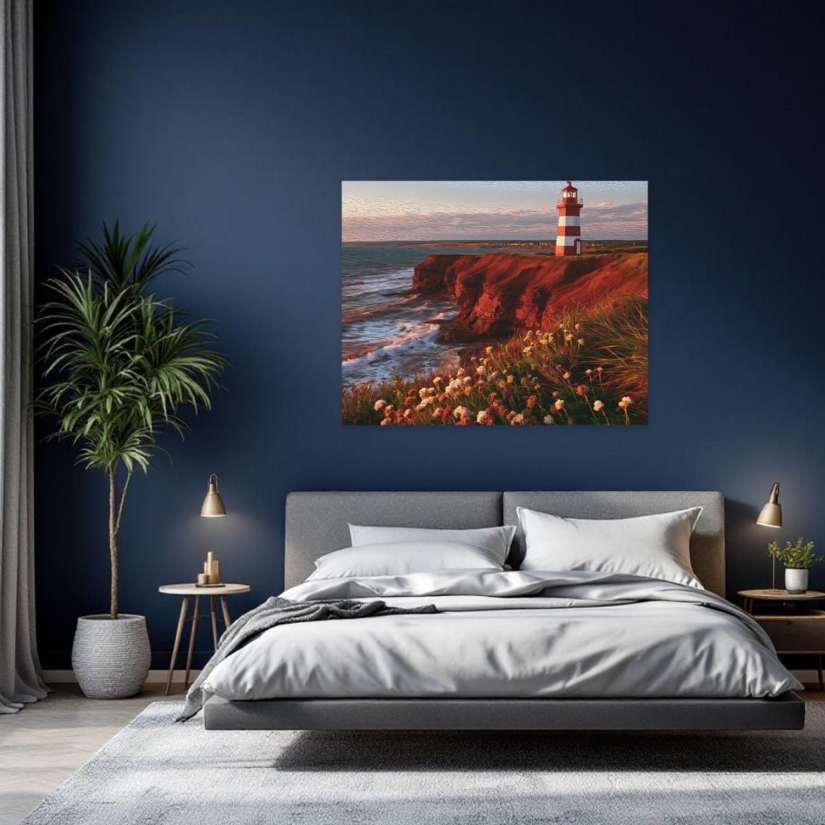 West Point Lighthouse Red Cliffs — Prince Edward Island, Canada Study No. 2
