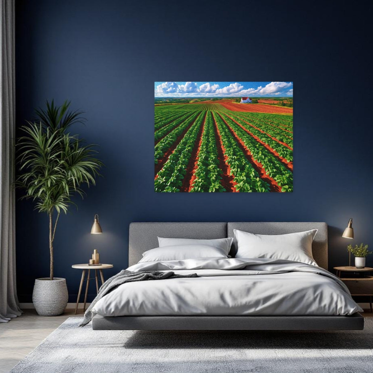 PEI Red Soil Potato Fields — Prince Edward Island, Canada Study No. 2