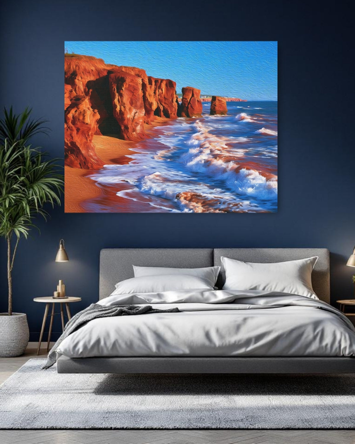 Red Rock Coastal Cliffs PEI — Prince Edward Island, Canada Study No. 1