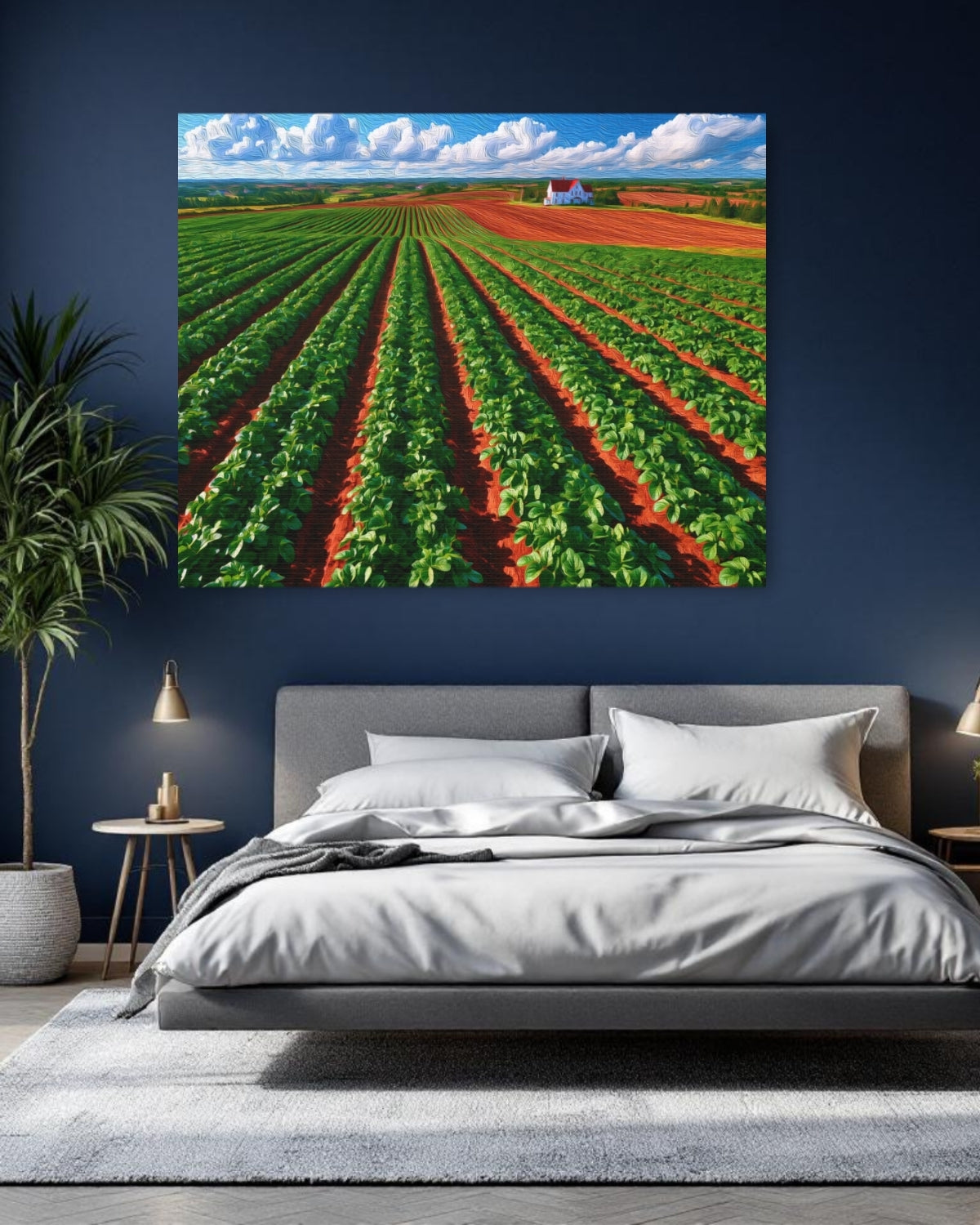 PEI Red Soil Potato Fields — Prince Edward Island, Canada Study No. 1