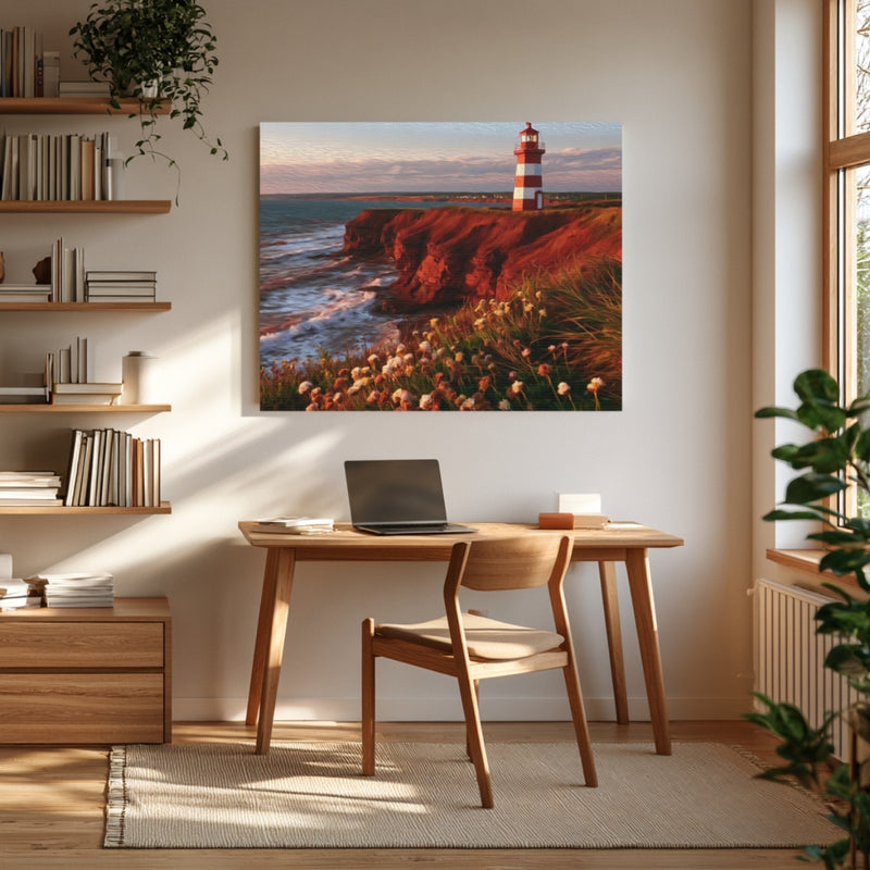 West Point Lighthouse Red Cliffs — Prince Edward Island, Canada, view 4