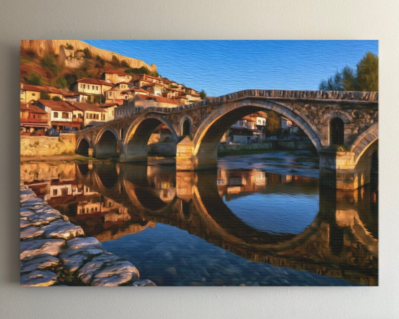 Stone Bridge Over Bistrica — Prizren, Kosovo