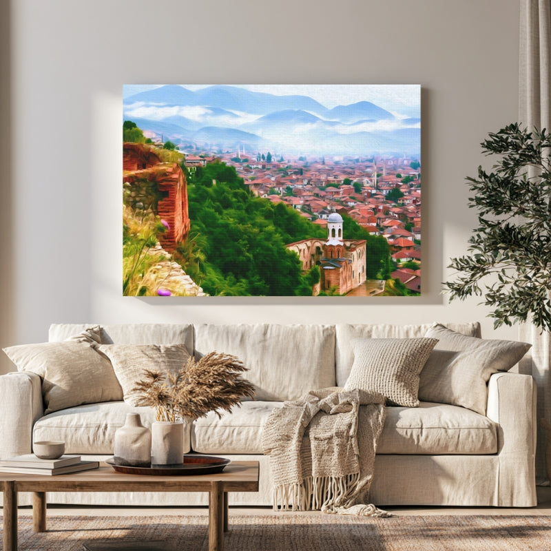 Prizren Fortress Church Ruins — Prizren, Kosovo, view 1