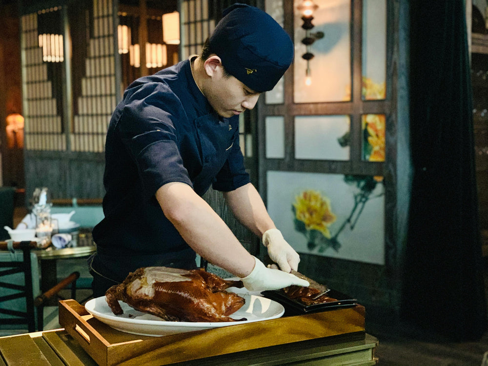 Local cuisine study in Great Wall of China