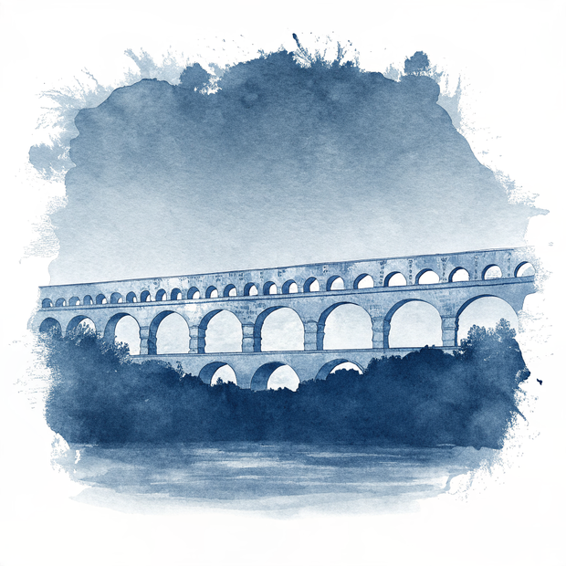 Provence watercolor