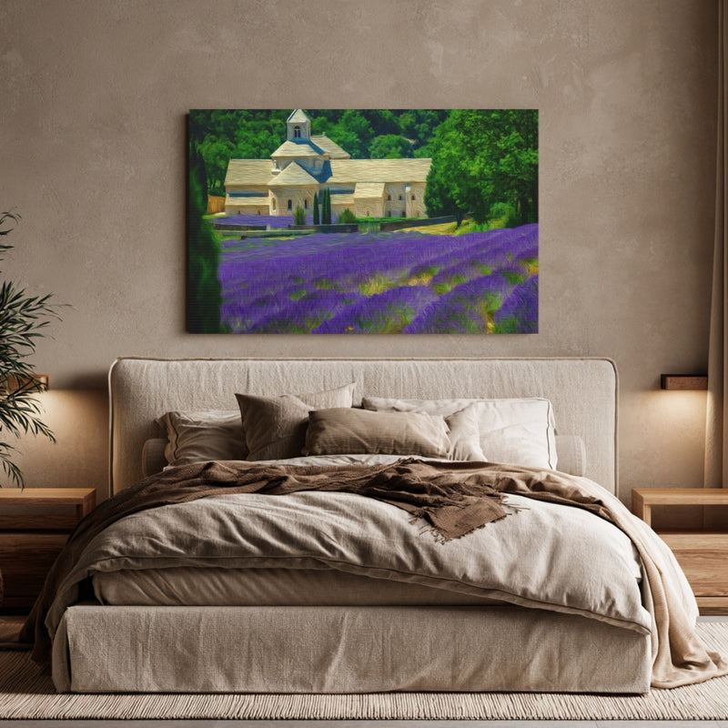 Sénanque Abbey Lavender Fields — Provence, France, view 6