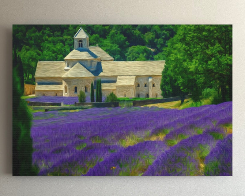 Sénanque Abbey Lavender Fields — Provence, France