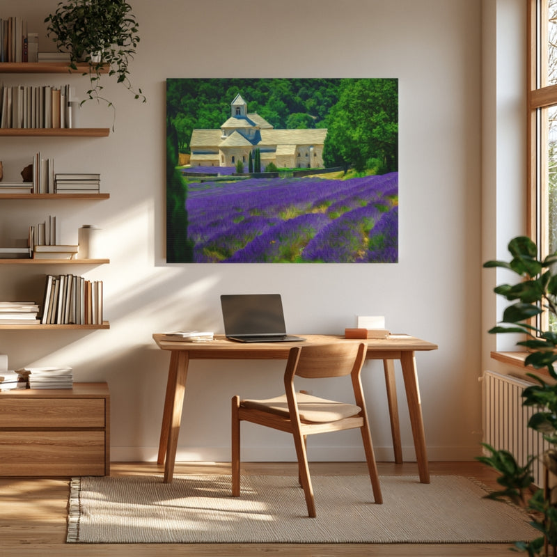 Sénanque Abbey Lavender Fields — Provence, France, view 4