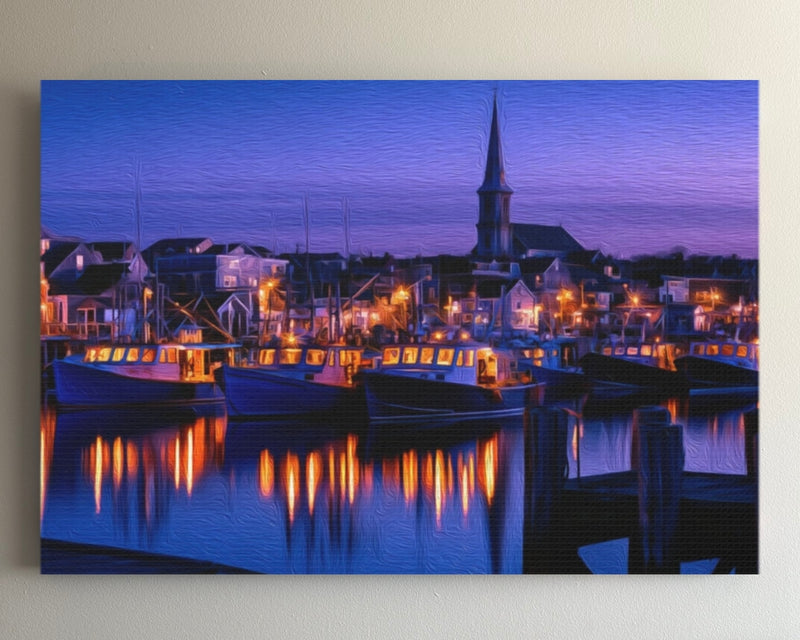 Harbor at Blue Hour — Provincetown, Massachusetts