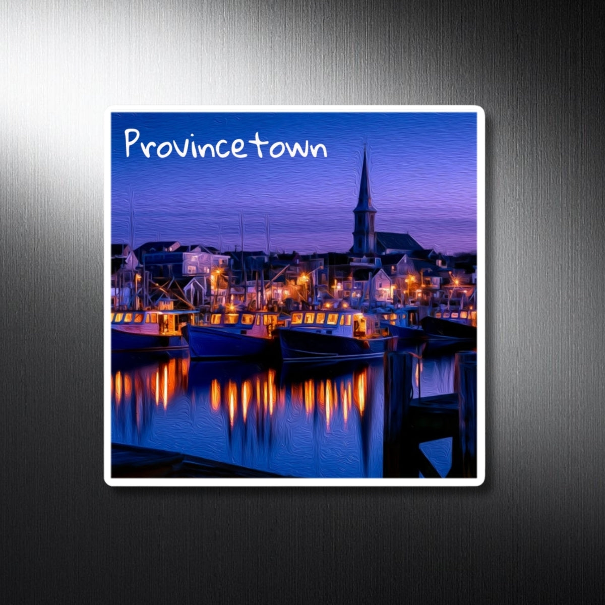 Harbor at Blue Hour — Provincetown, Massachusetts, study 1