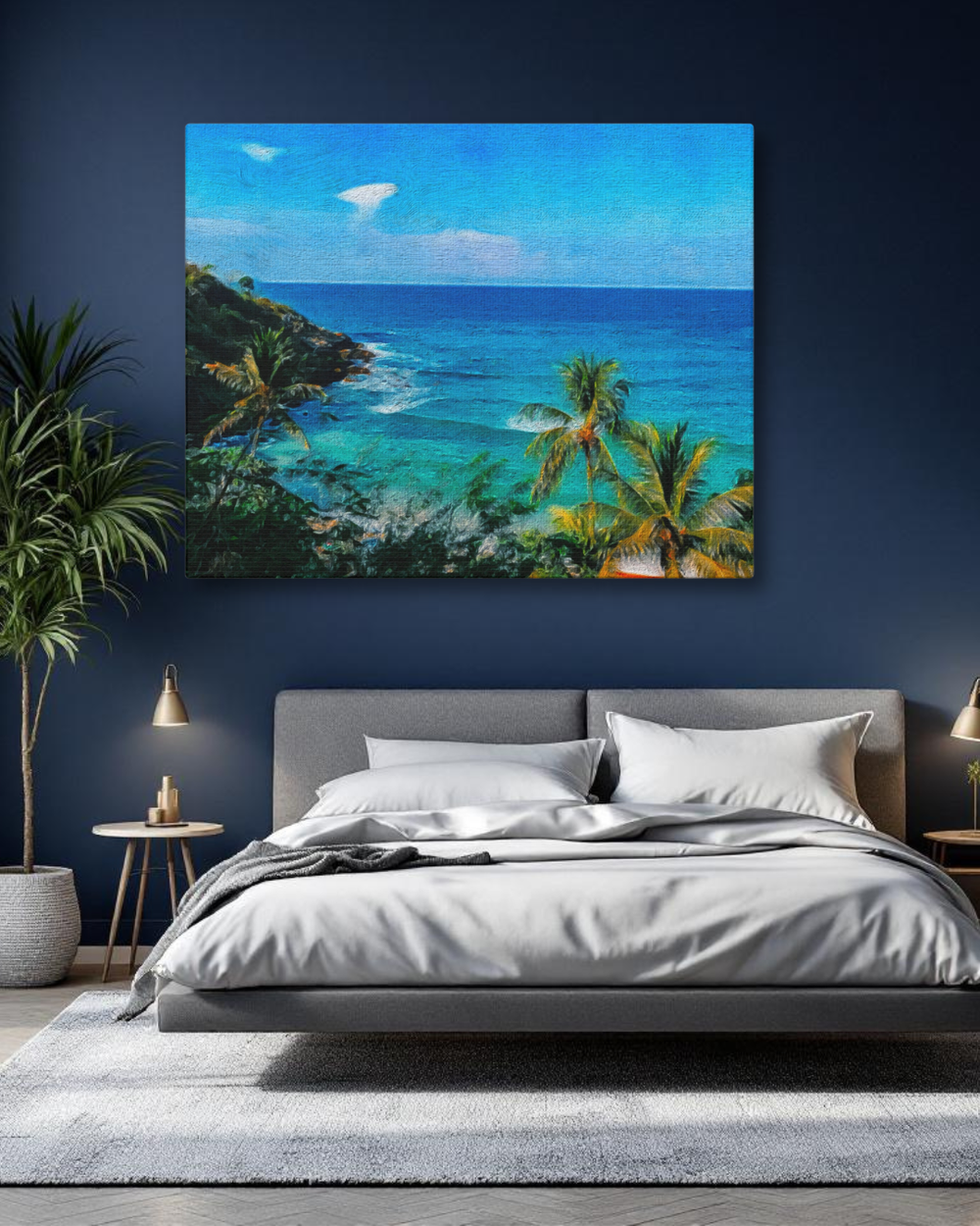 Puerto Escondido, Mexico | Original Series Canvas detail