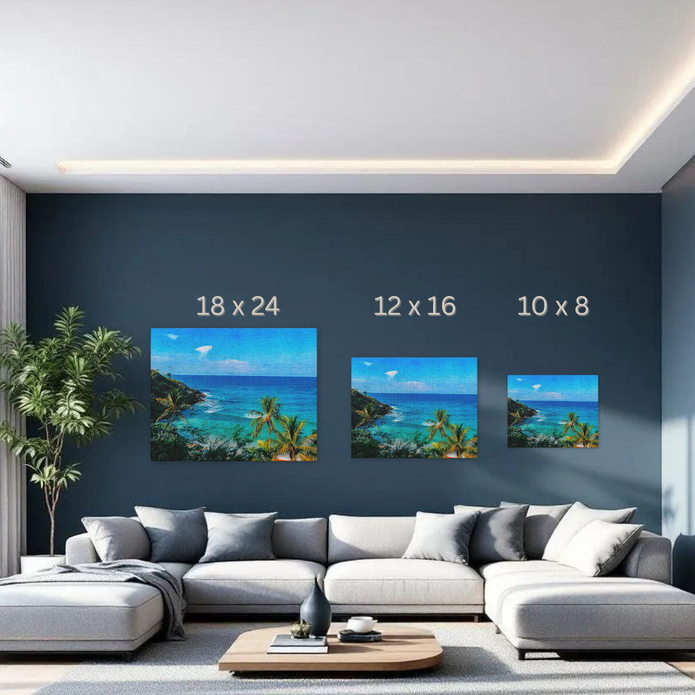 Puerto Escondido, Mexico | Original Series Canvas detail