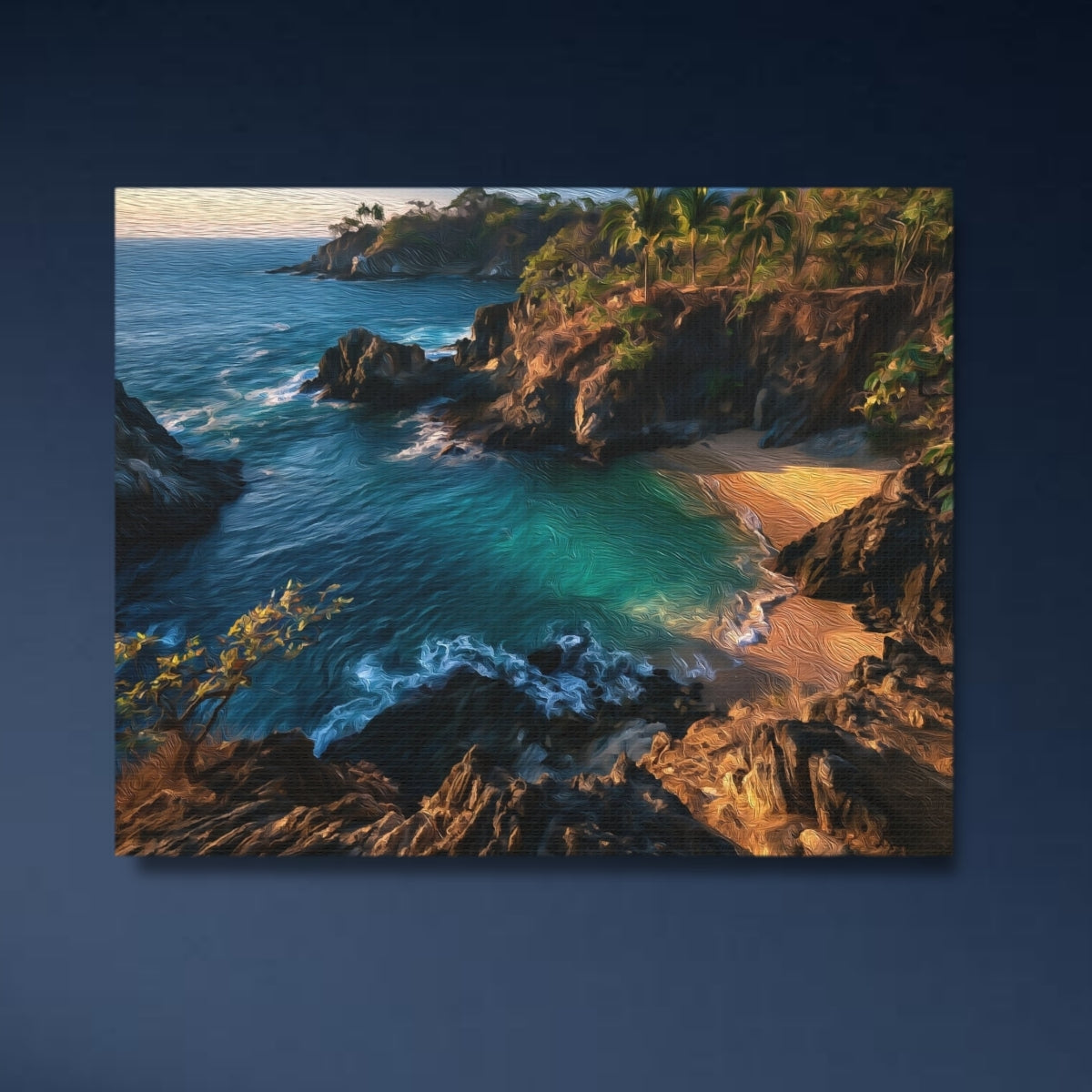 Playa Manzanillo Hidden Cove — Puerto Escondido, Mexico, study 4