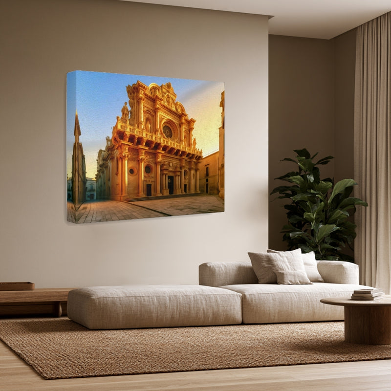 Basilica di Santa Croce Lecce — Puglia, Italy, view 3