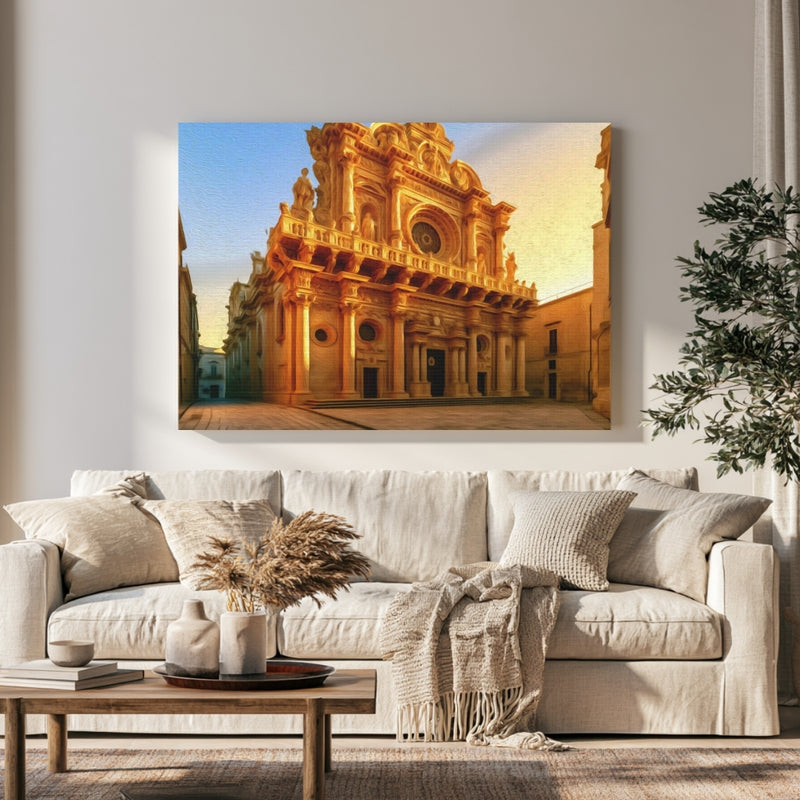 Basilica di Santa Croce Lecce — Puglia, Italy, view 1