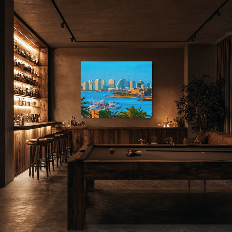 Marina and City Skyline — Punta del Este, Uruguay, view 7