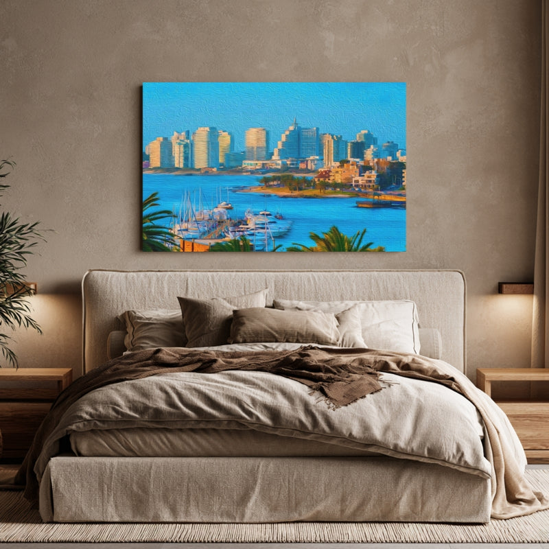 Marina and City Skyline — Punta del Este, Uruguay, view 6