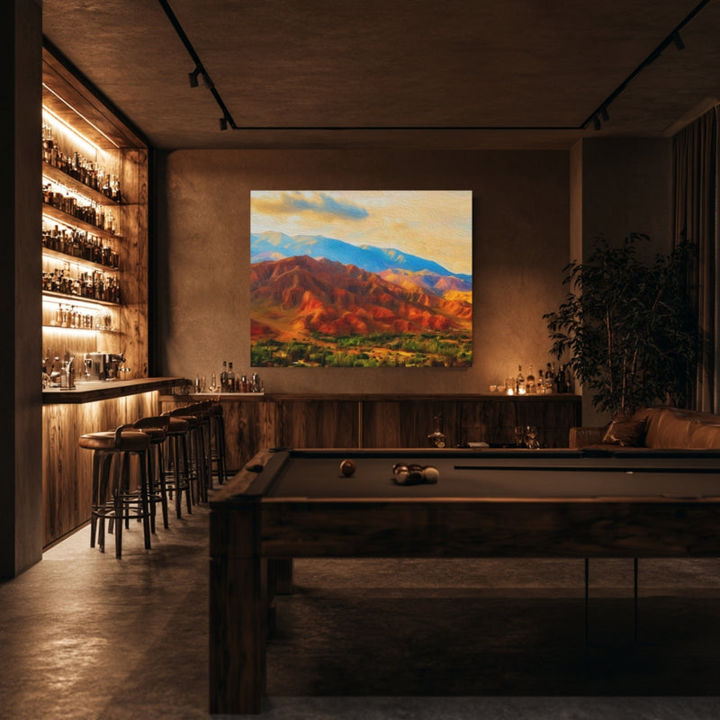 Ancient Andean Valley Landscape — Quebrada de Humahuaca, Argentina, view 7