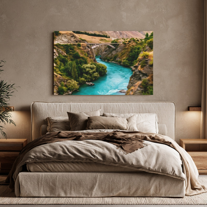 Kawarau River Canyon Bridge — Queenstown, New Zealand, view 6