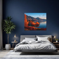 Autumn Lake Mountain Vista — study 2 thumbnail