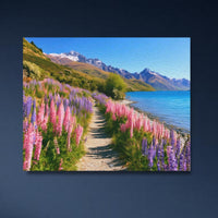 Lake Wakatipu Lupin Trail — close-up thumbnail