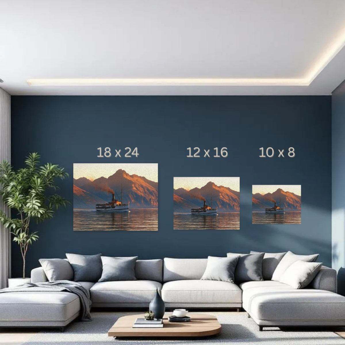 TSS Earnslaw Steamship Lake Wakatipu — Queenstown, New Zealand, study 3