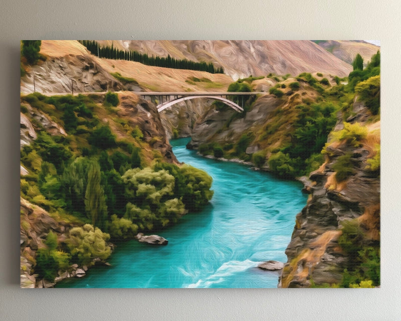 Kawarau River Canyon Bridge — Queenstown, New Zealand