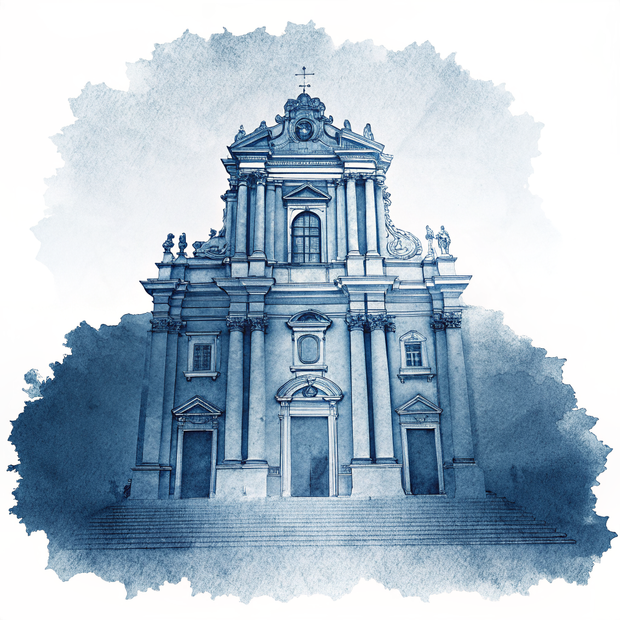 Ragusa watercolor