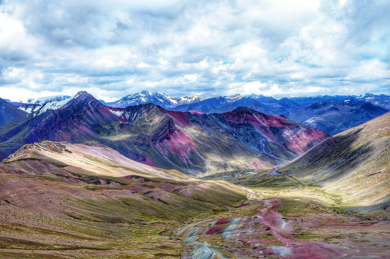Rainbow Mountain, Peru visual study 01