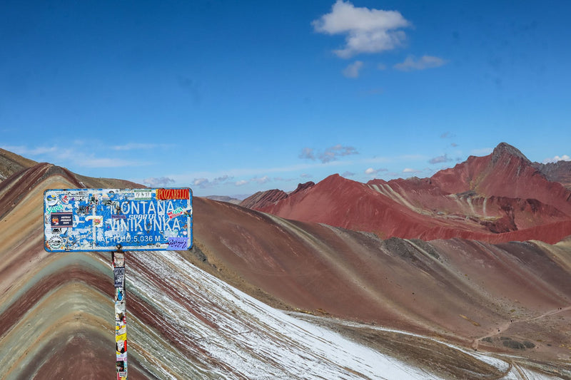 Rainbow Mountain, Peru visual study 03