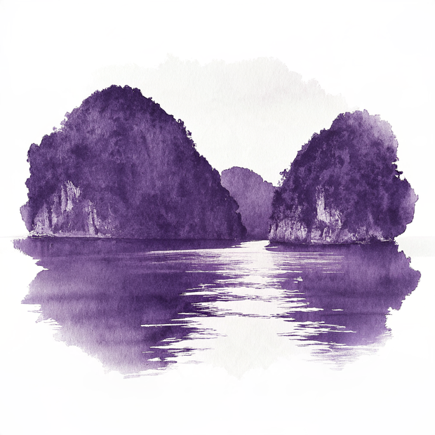 Raja Ampat watercolor