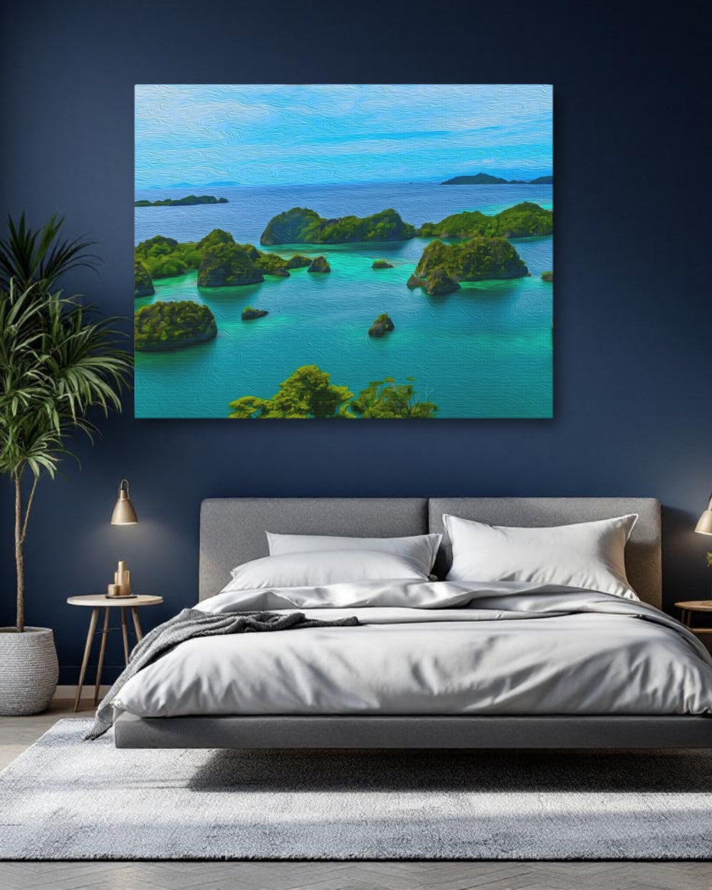 Raja Ampat, Indonesia | Tropical Island Archipelago | Original Series Gallery Canvas detail