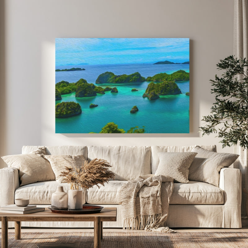 Tropical Island Archipelago — Raja Ampat, Indonesia, view 1