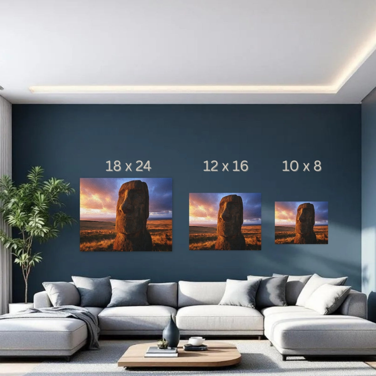 Rapa Nui Moai, Chile Study No. 3